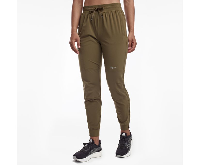 Saucony Summit Jogger Women's Pants Coffee | Canada 279LISH